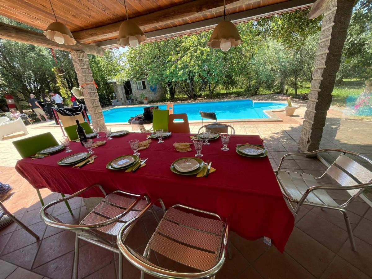 Loft Mansardato Con Giardino E Piscina In Villa Privata Loft With Garden And Swimming Pool In A Private Villa Sestu Exterior foto